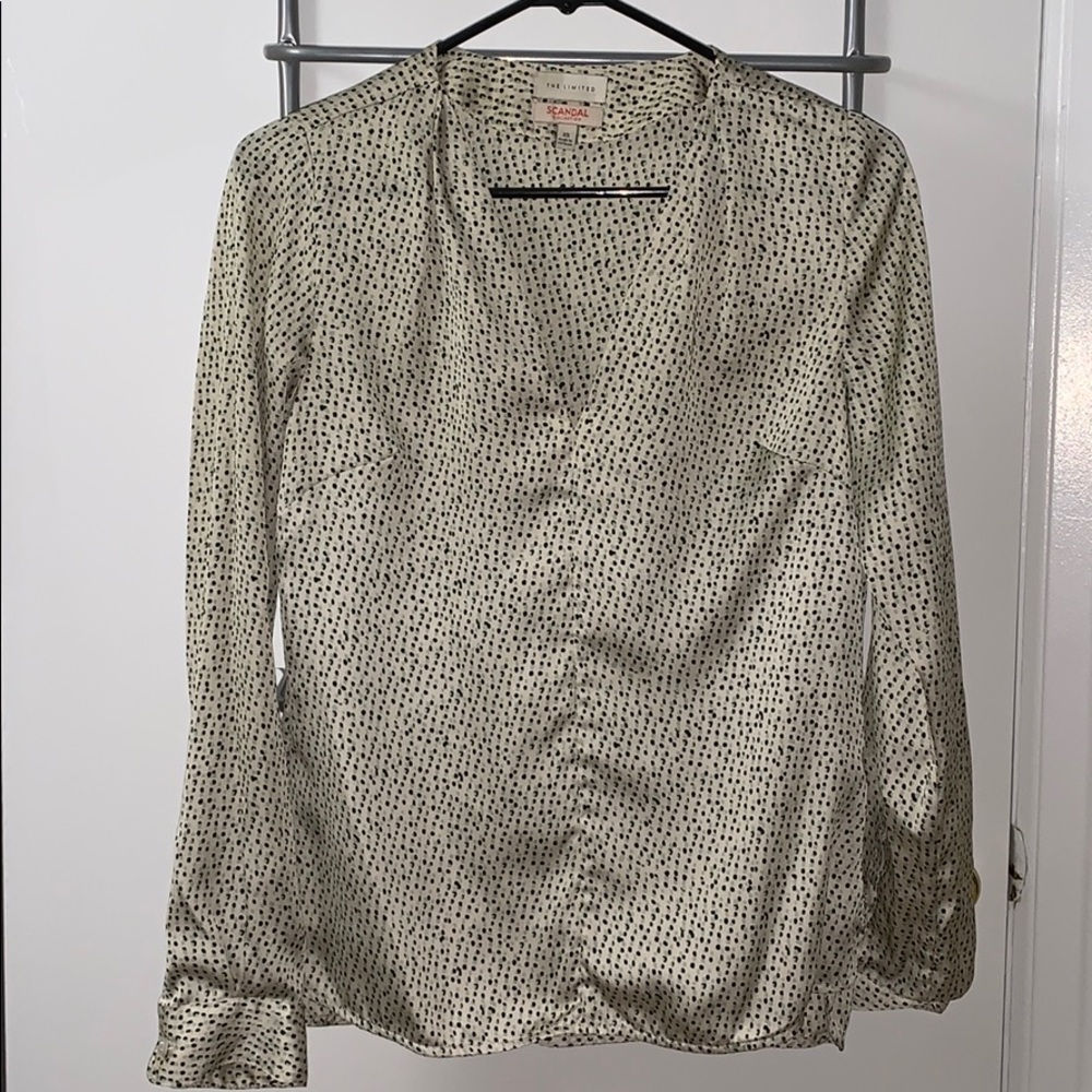 The Limited Satin Blouse